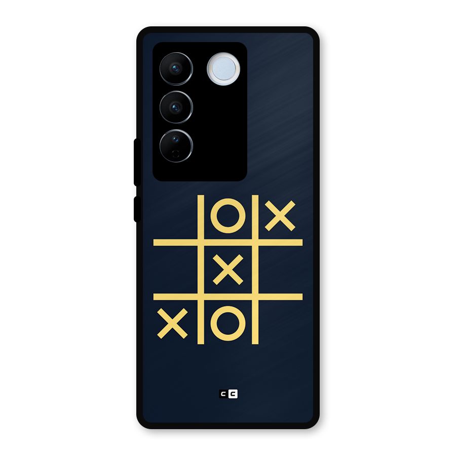 XOXO Winner Metal Back Case for Vivo V27