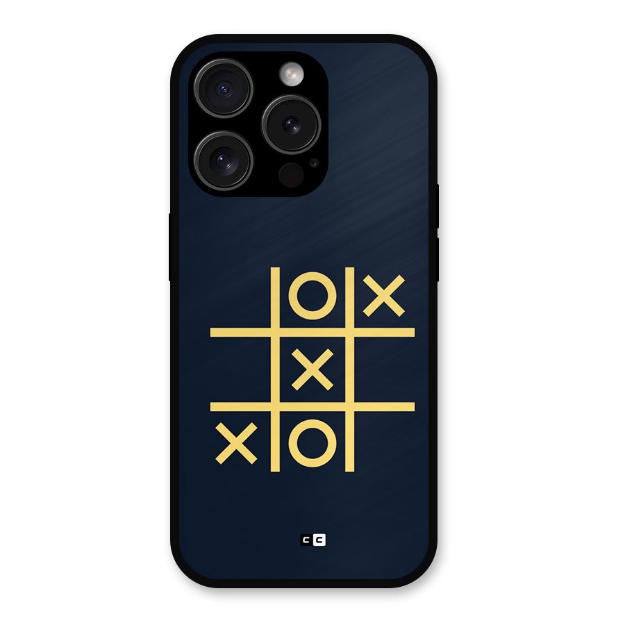 XOXO Winner Metal Back Case for iPhone 15 Pro