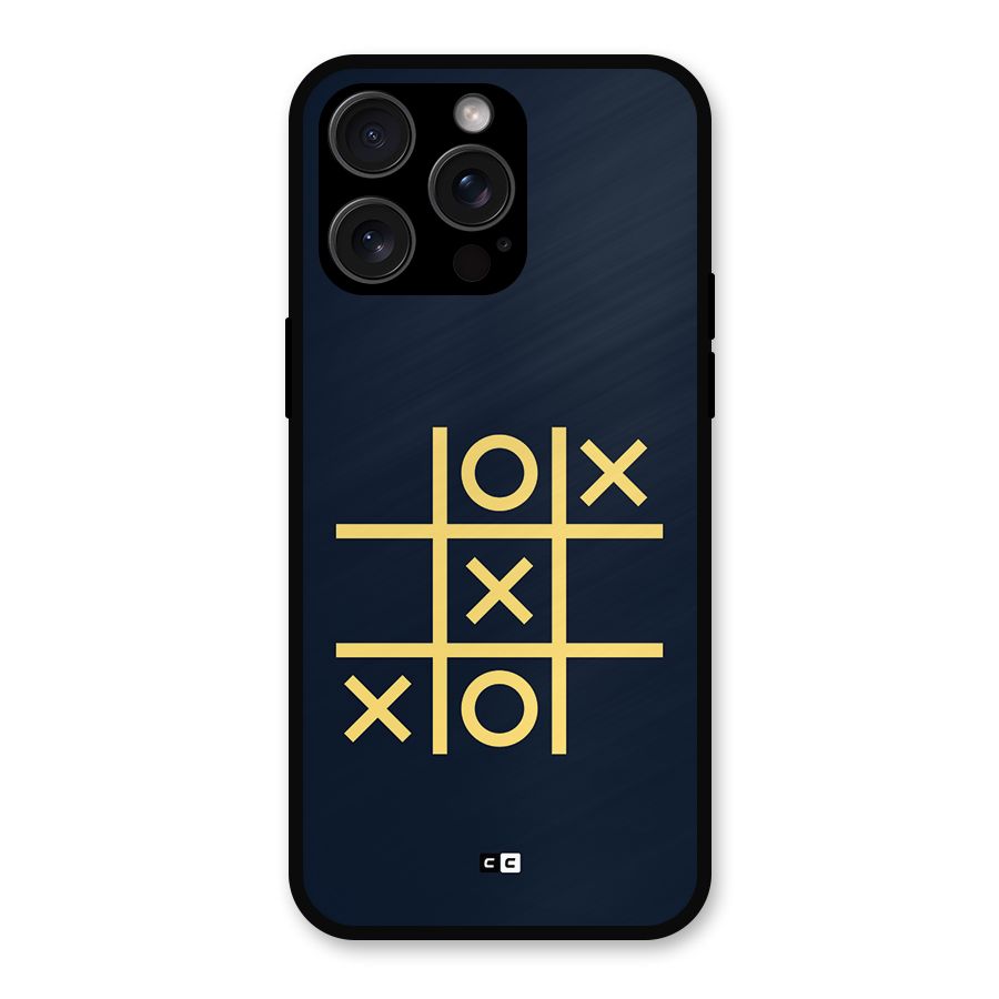 XOXO Winner Metal Back Case for iPhone 15 Pro Max