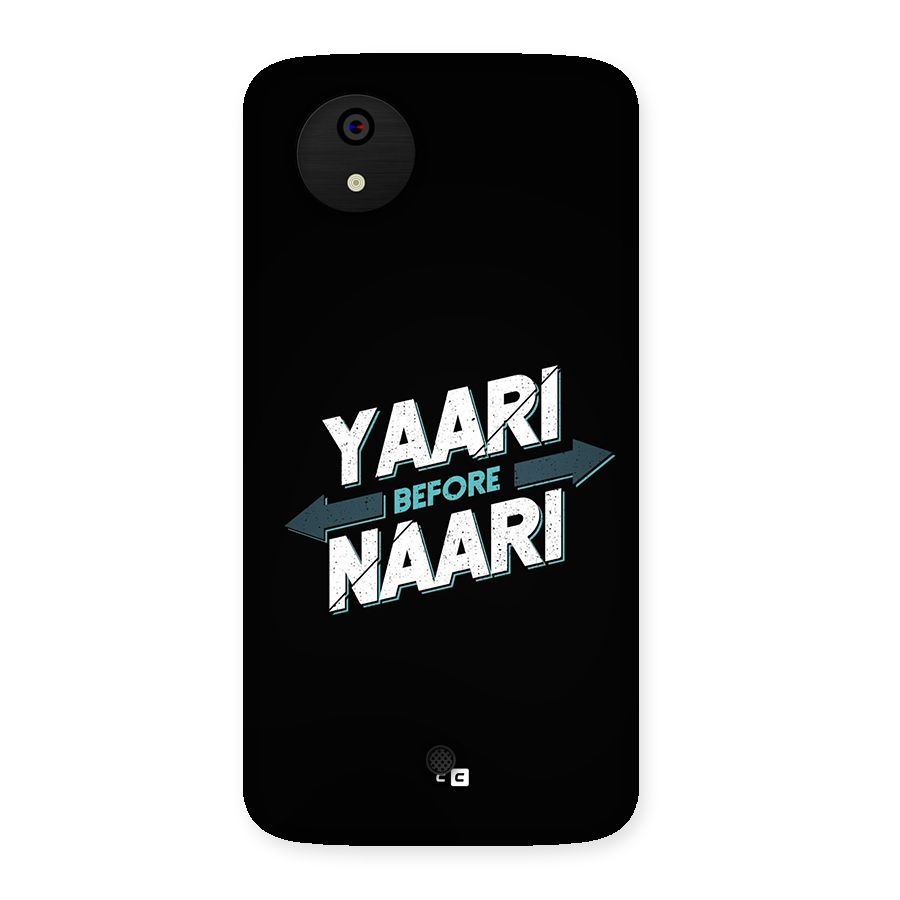 Yaari Naari Back Case for Canvas A1  AQ4501