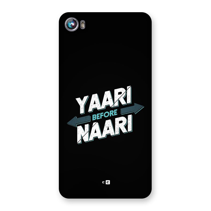 Yaari Naari Back Case for Canvas Fire 4 (A107)
