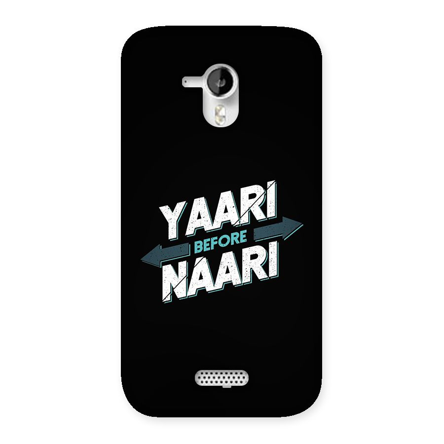 Yaari Naari Back Case for Canvas HD A116