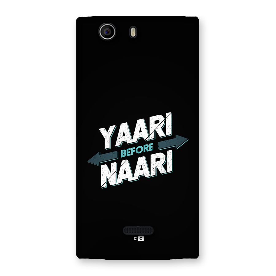 Yaari Naari Back Case for Canvas Nitro 2 E311