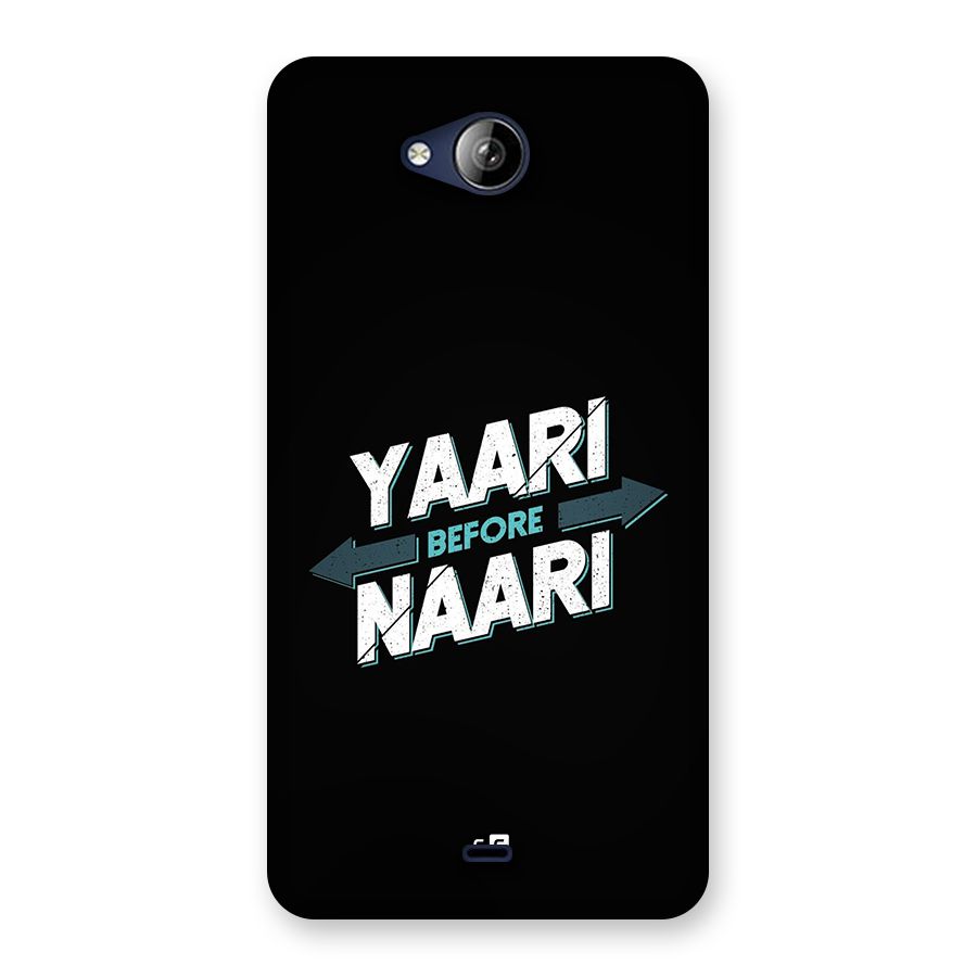 Yaari Naari Back Case for Canvas Play Q355