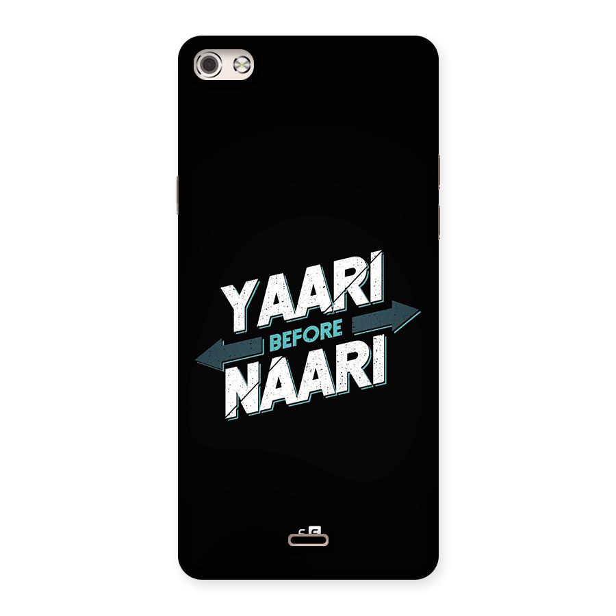 Yaari Naari Back Case for Canvas Silver 5