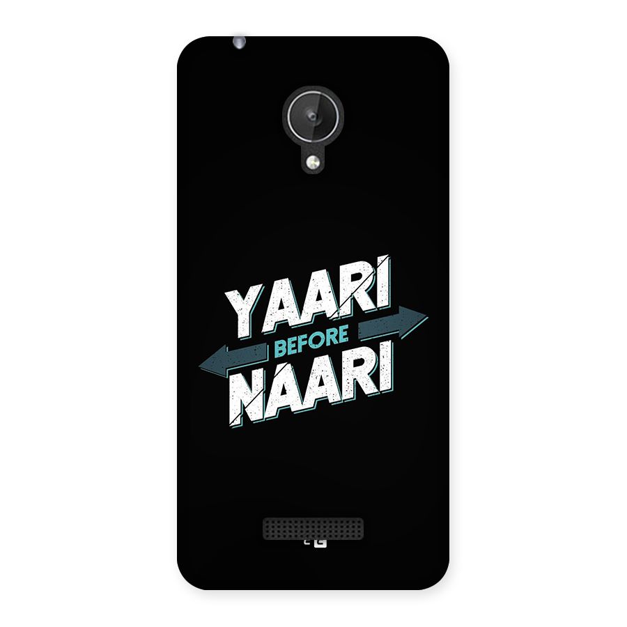 Yaari Naari Back Case for Canvas Spark Q380
