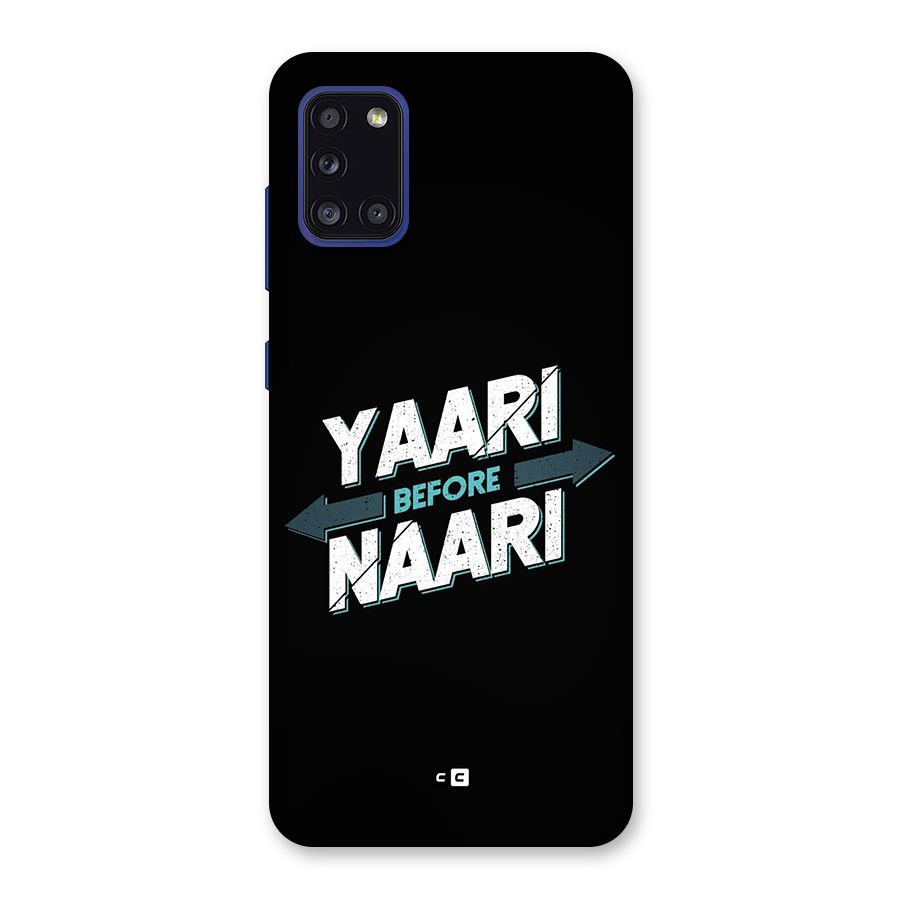 Yaari Naari Back Case for Galaxy A31