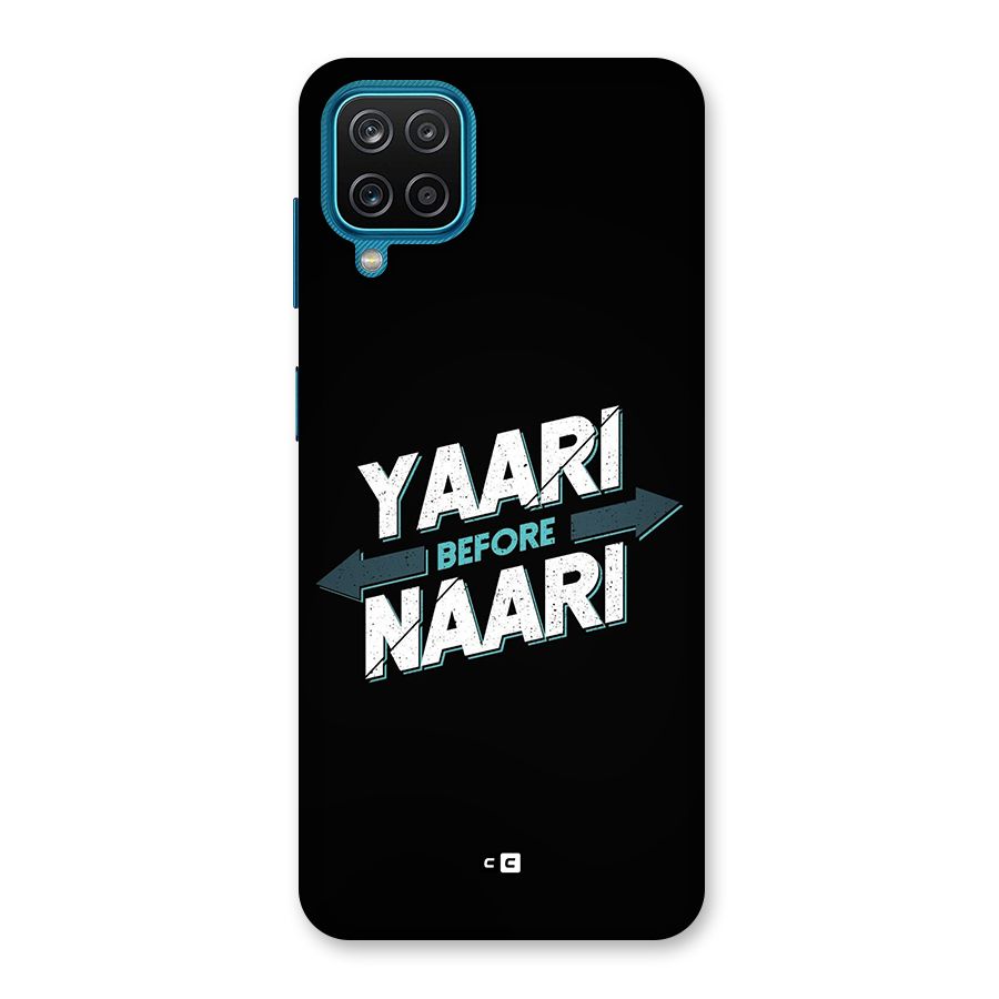 Yaari Naari Back Case for Galaxy F12