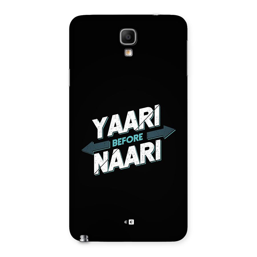 Yaari Naari Back Case for Galaxy Note 3 Neo