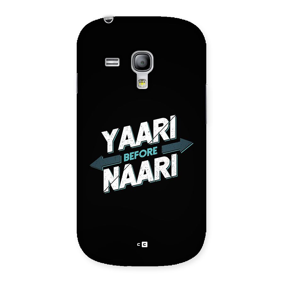 Yaari Naari Back Case for Galaxy S3 Mini