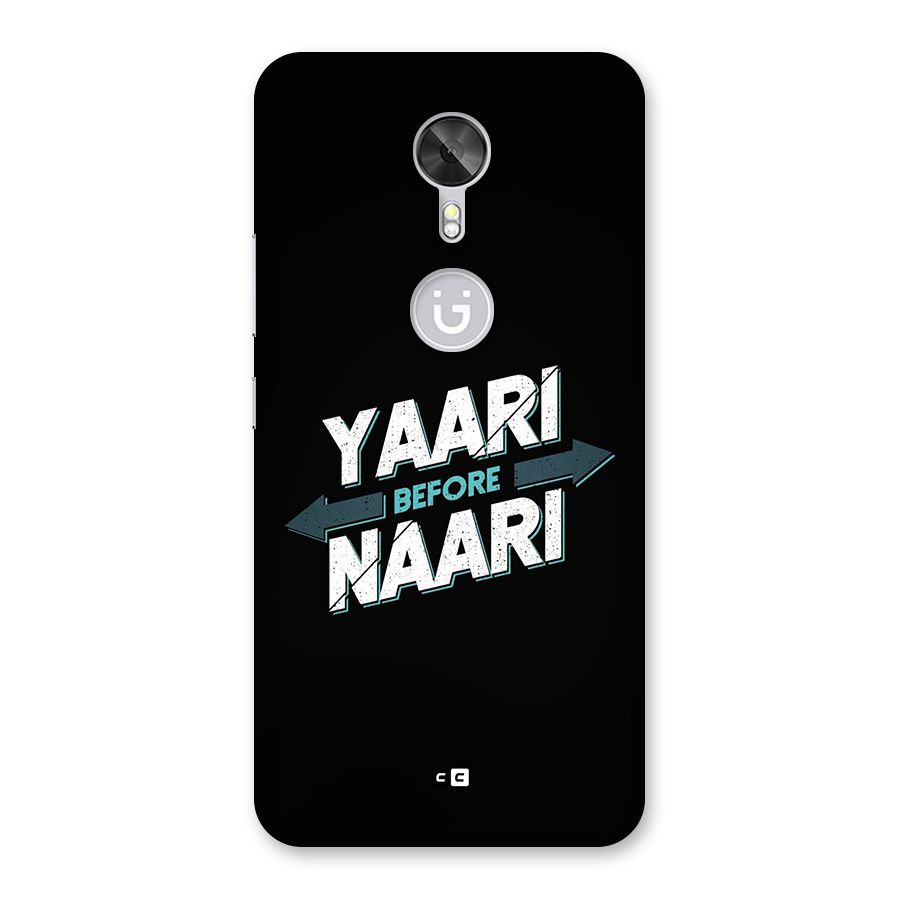 Yaari Naari Back Case for Gionee A1