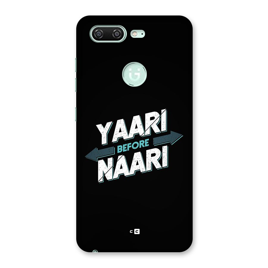 Yaari Naari Back Case for Gionee S10