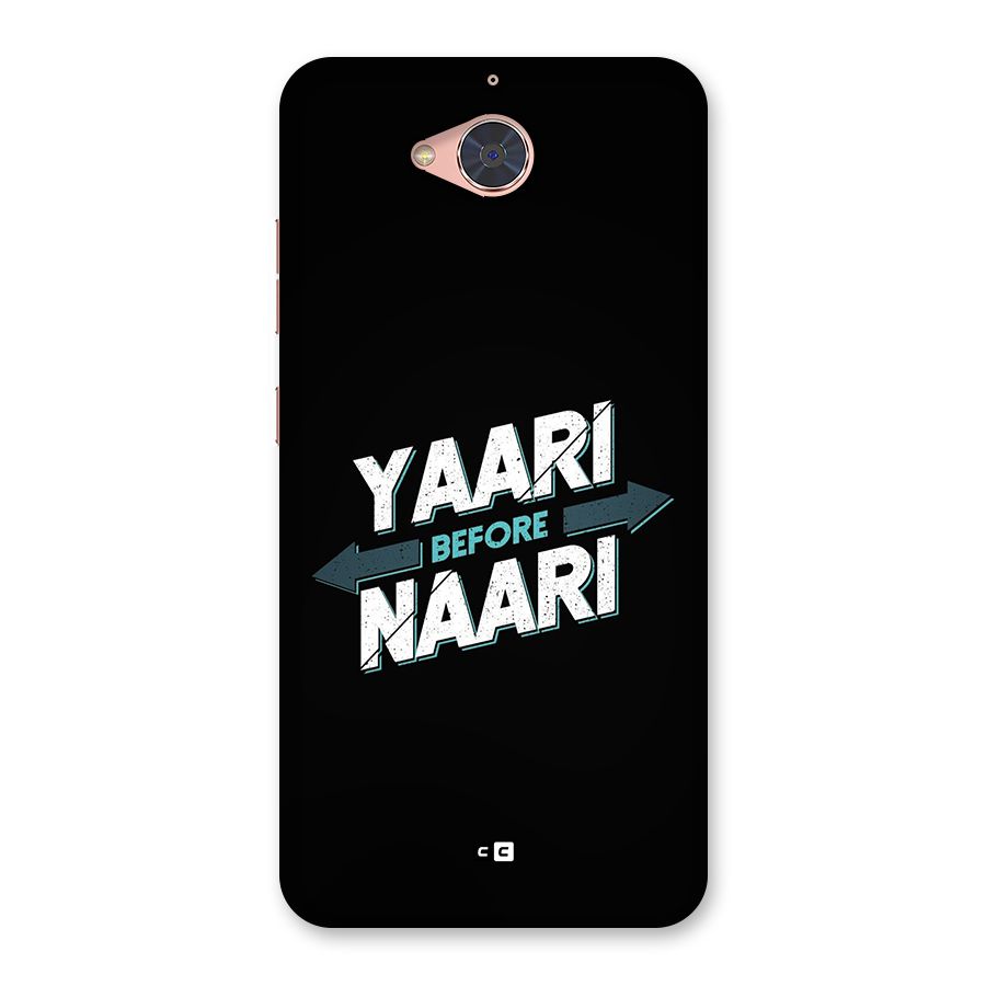 Yaari Naari Back Case for Gionee S6 Pro
