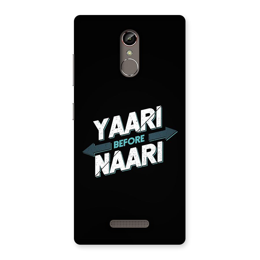 Yaari Naari Back Case for Gionee S6s