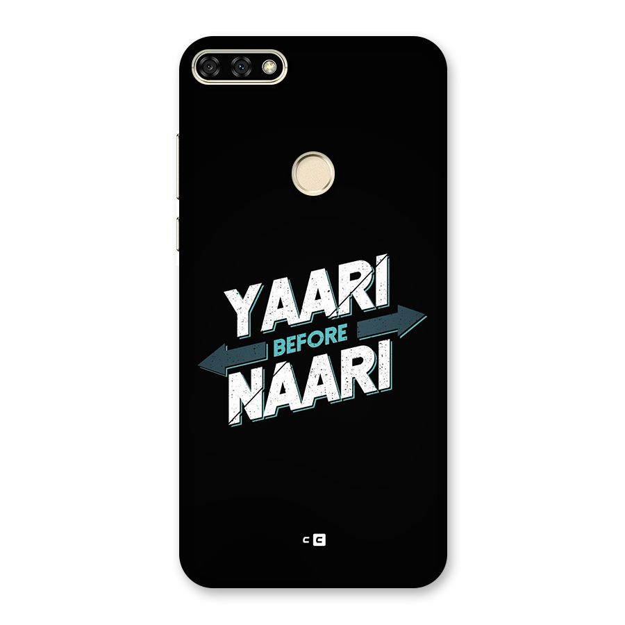 Yaari Naari Back Case for Honor 7A