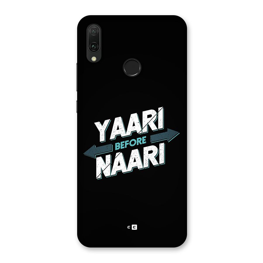 Yaari Naari Back Case for Huawei Y9 (2019)