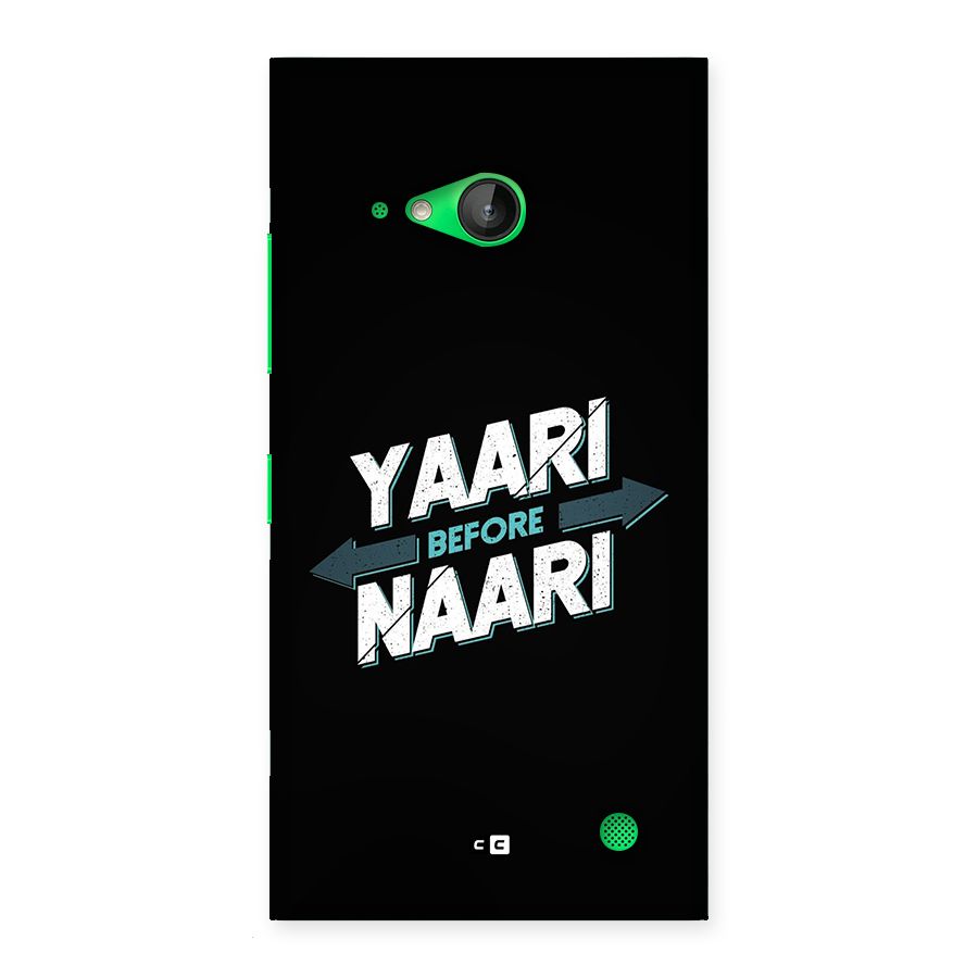 Yaari Naari Back Case for Lumia 730