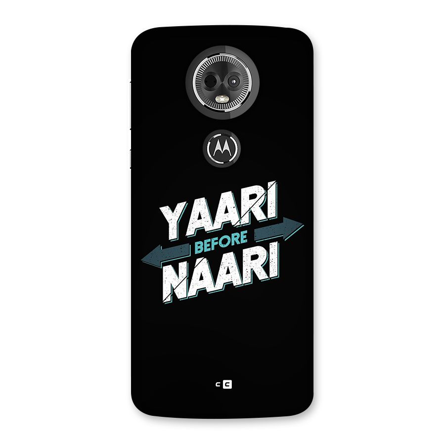Yaari Naari Back Case for Moto E5 Plus
