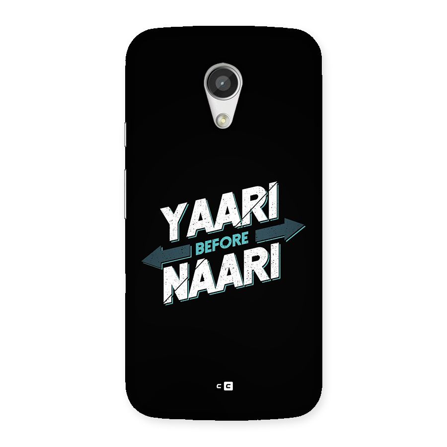 Yaari Naari Back Case for Moto G 2nd Gen