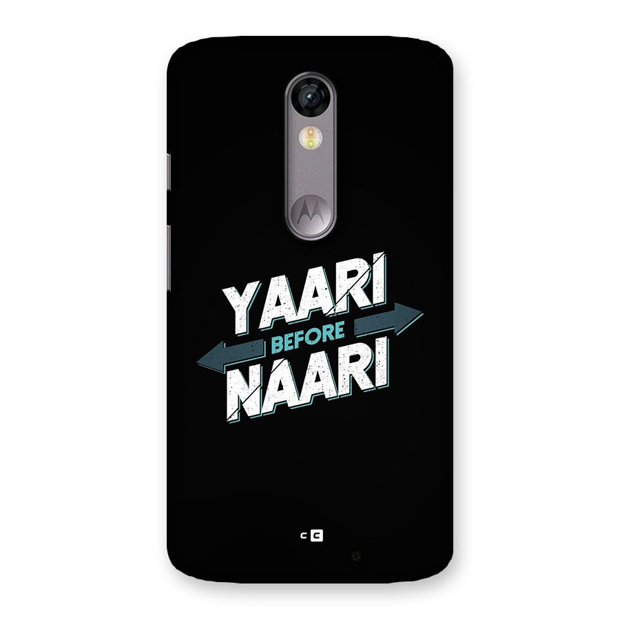 Yaari Naari Back Case for Moto X Force