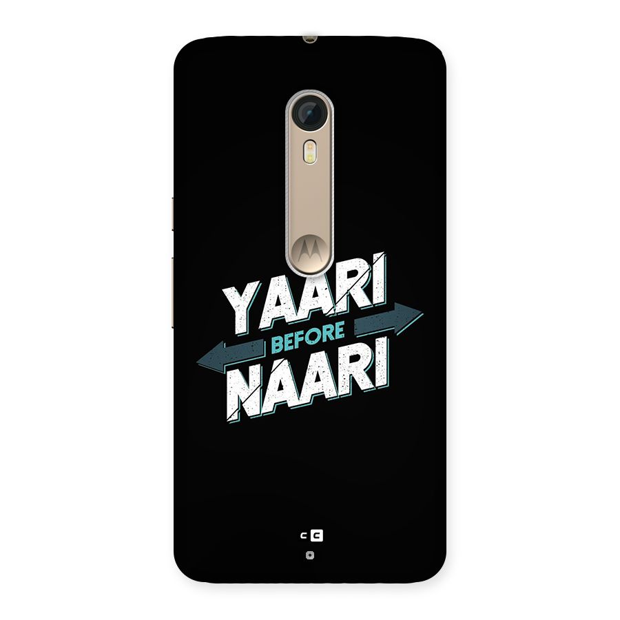 Yaari Naari Back Case for Moto X Style