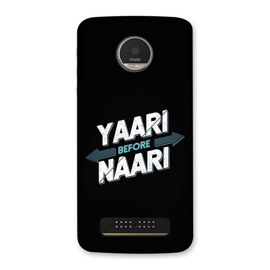Yaari Naari Back Case for Moto Z Play