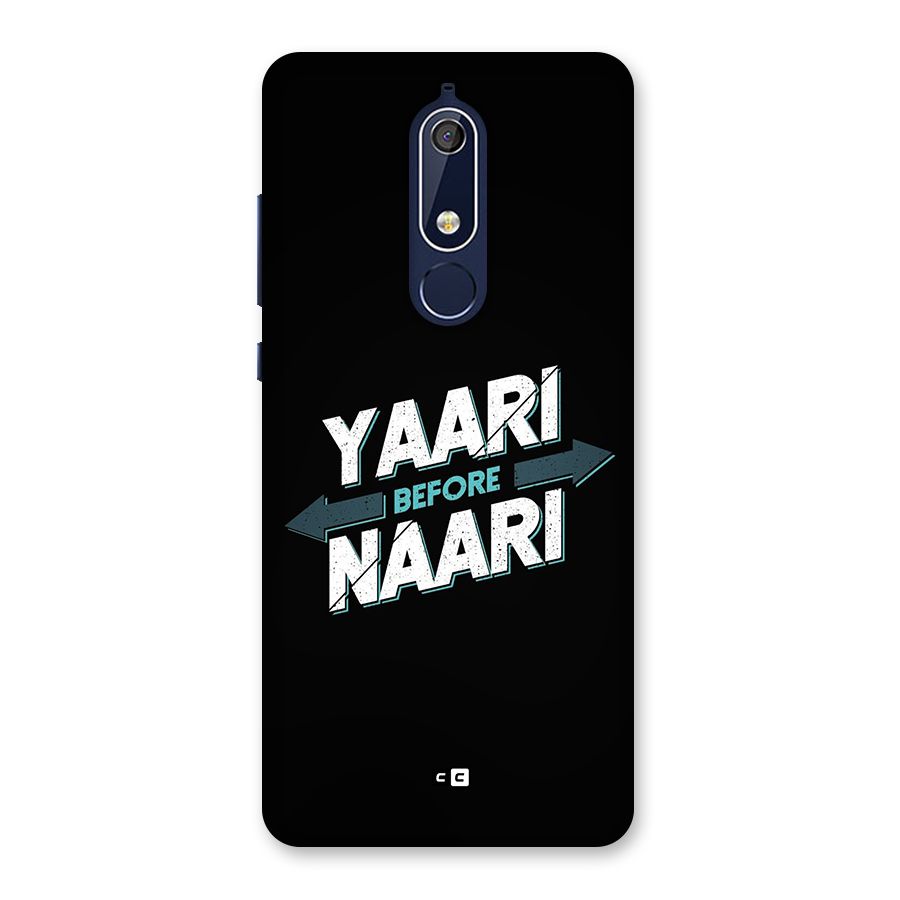 Yaari Naari Back Case for Nokia 5.1