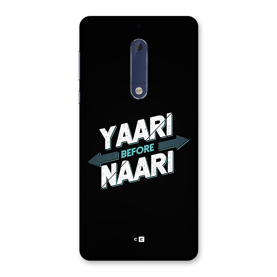 Yaari Naari Back Case for Nokia 5