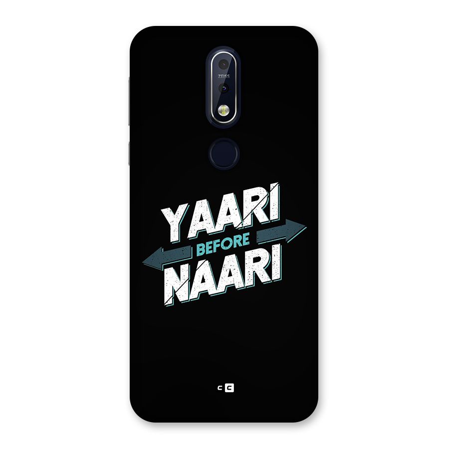 Yaari Naari Back Case for Nokia 7.1