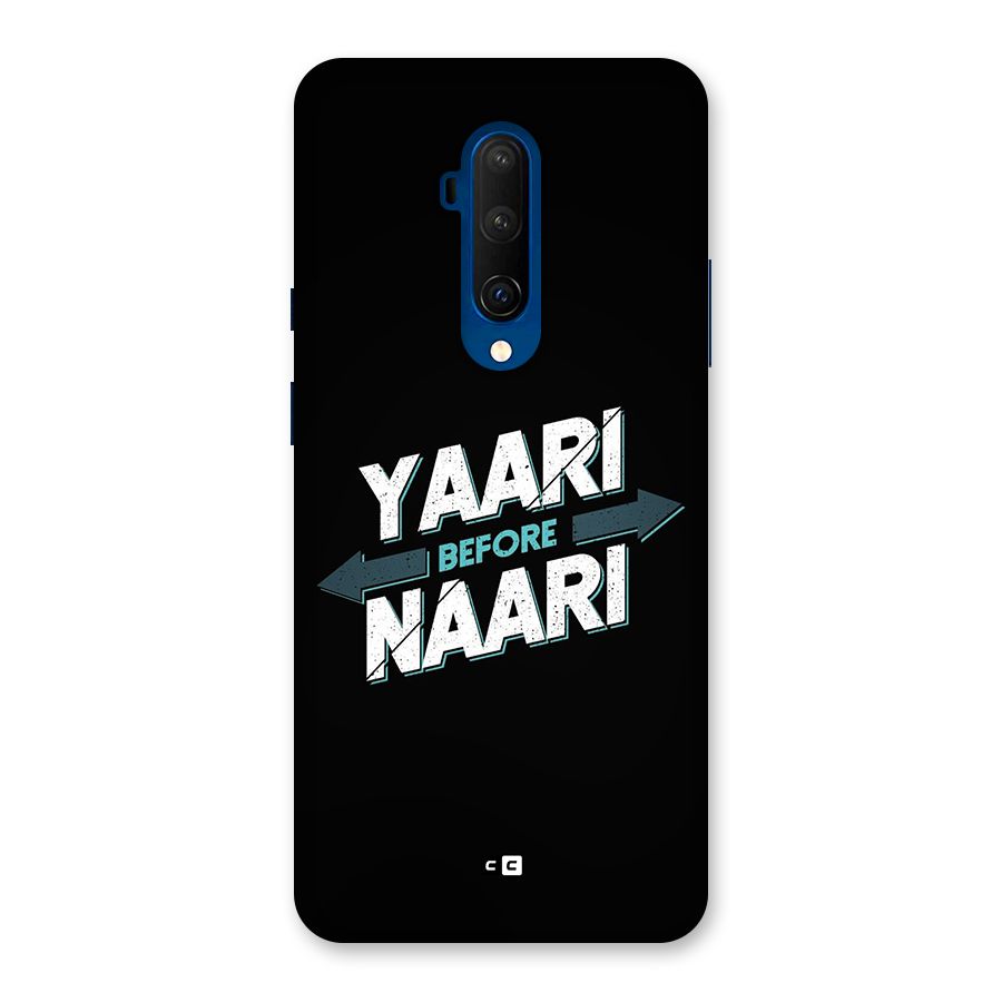 Yaari Naari Back Case for OnePlus 7T Pro