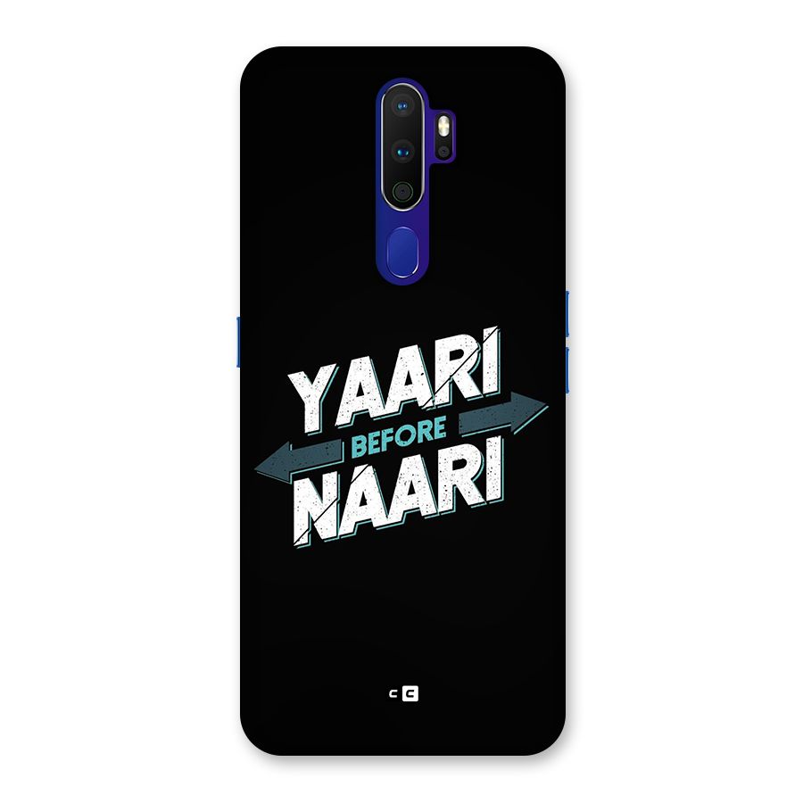 Yaari Naari Back Case for Oppo A9 (2020)