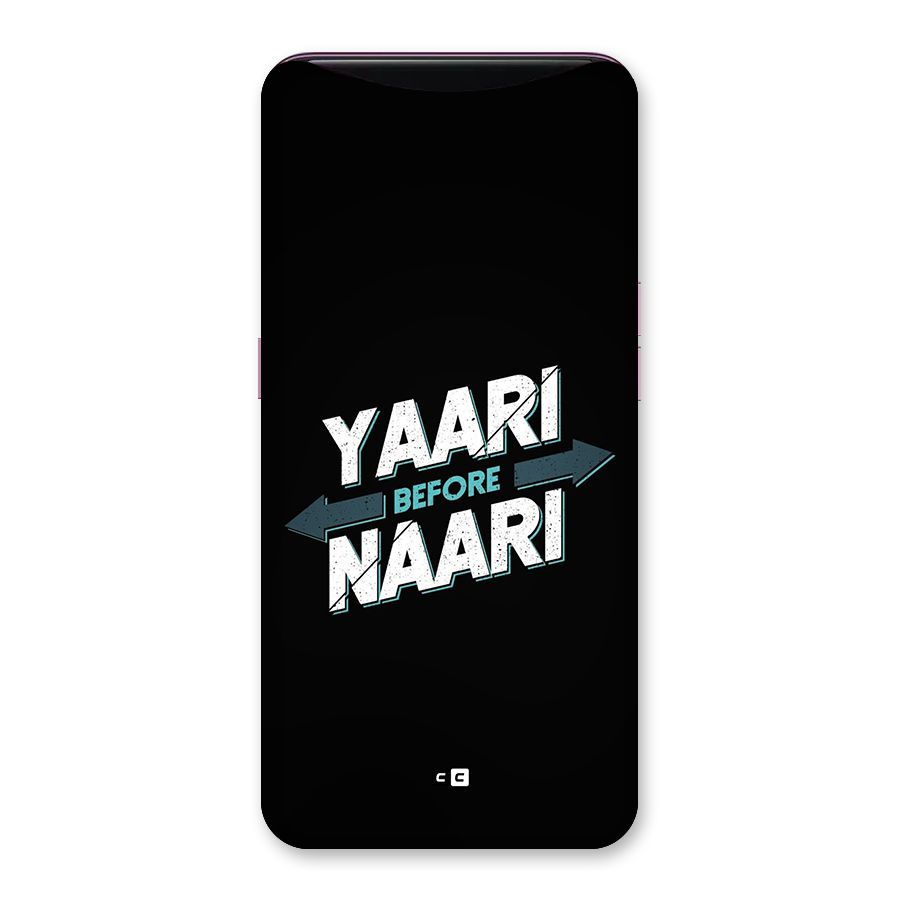 Yaari Naari Back Case for Oppo Find X