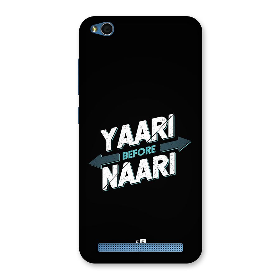 Yaari Naari Back Case for Redmi 5A