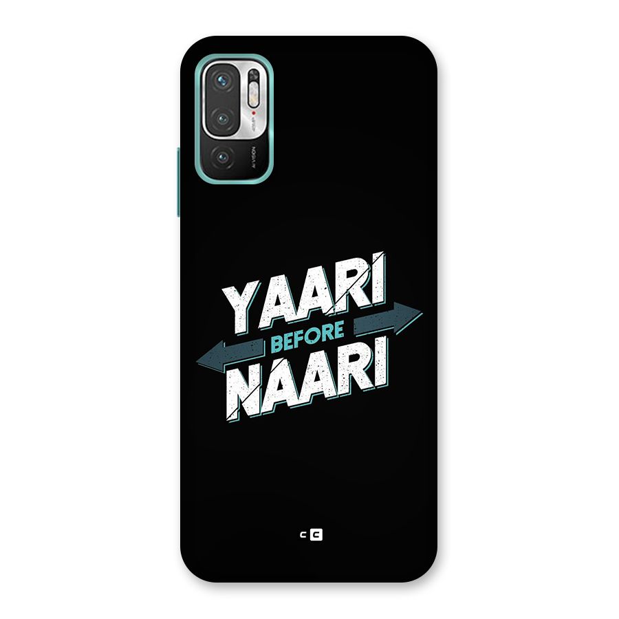 Yaari Naari Back Case for Redmi Note 10T 5G