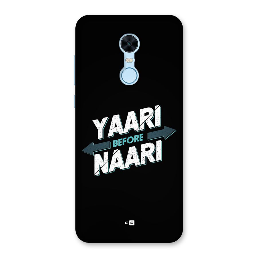 Yaari Naari Back Case for Redmi Note 5