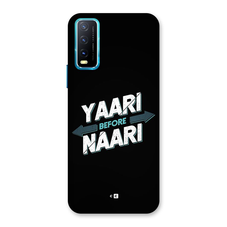Yaari Naari Back Case for Vivo Y20A