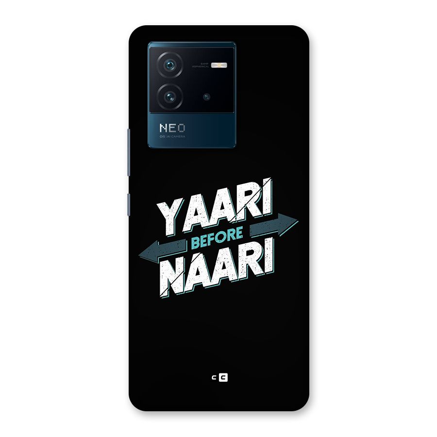 Yaari Naari Back Case for Vivo iQOO Neo 6 5G