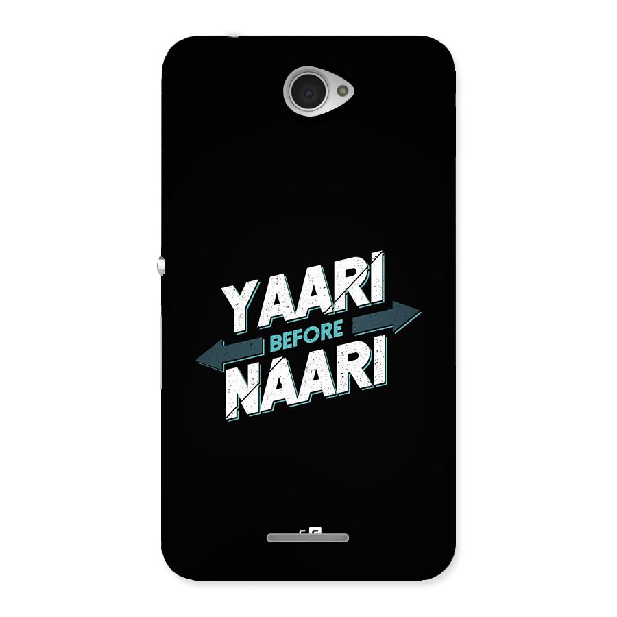 Yaari Naari Back Case for Xperia E4