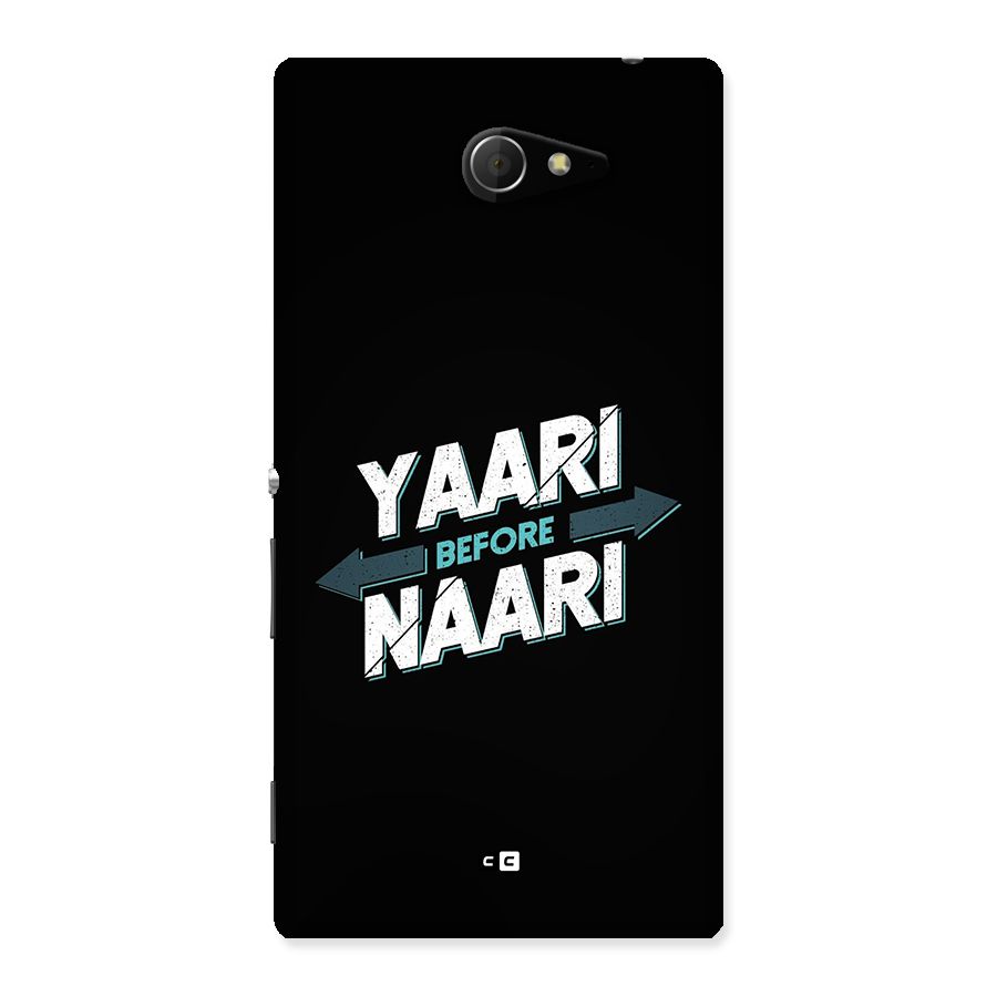 Yaari Naari Back Case for Xperia M2