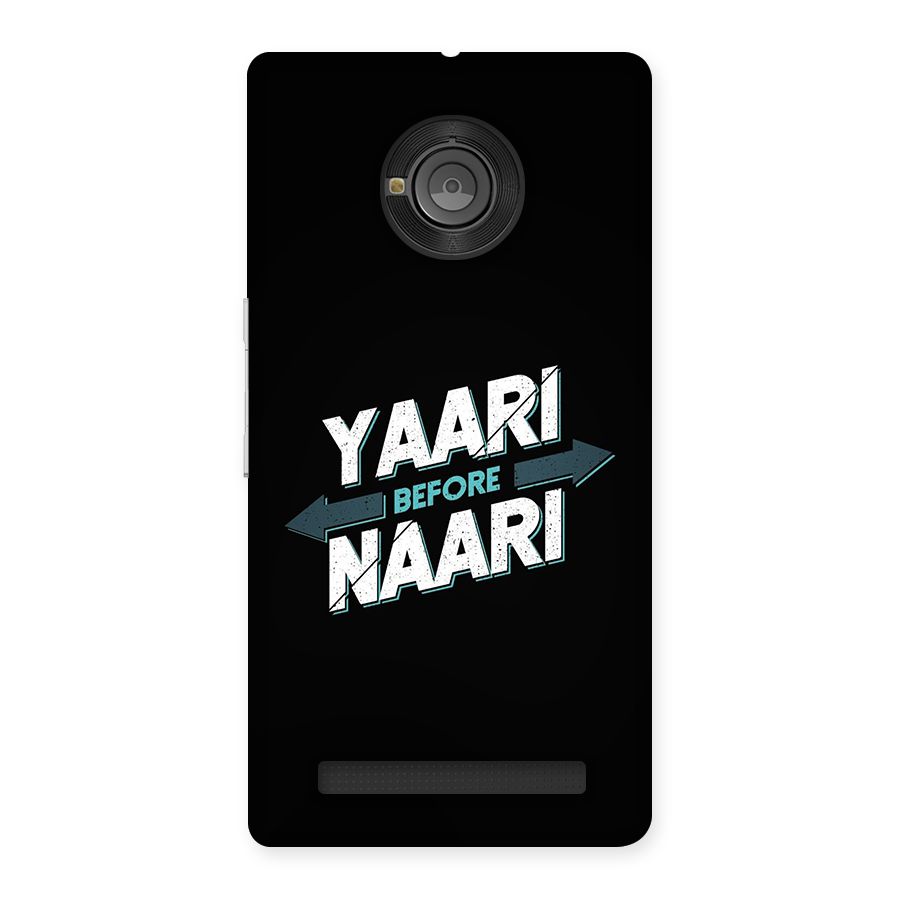 Yaari Naari Back Case for Yunique