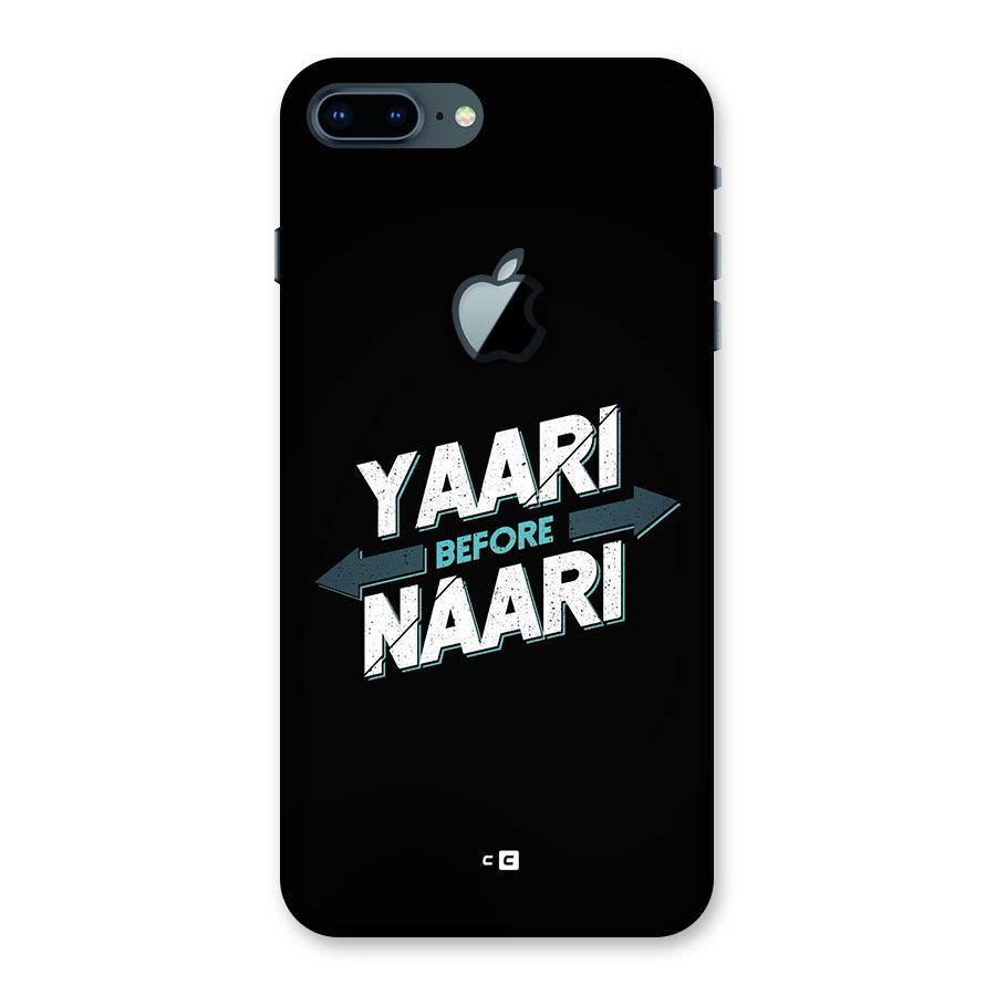 Yaari Naari Back Case for iPhone 7 Plus Apple Cut