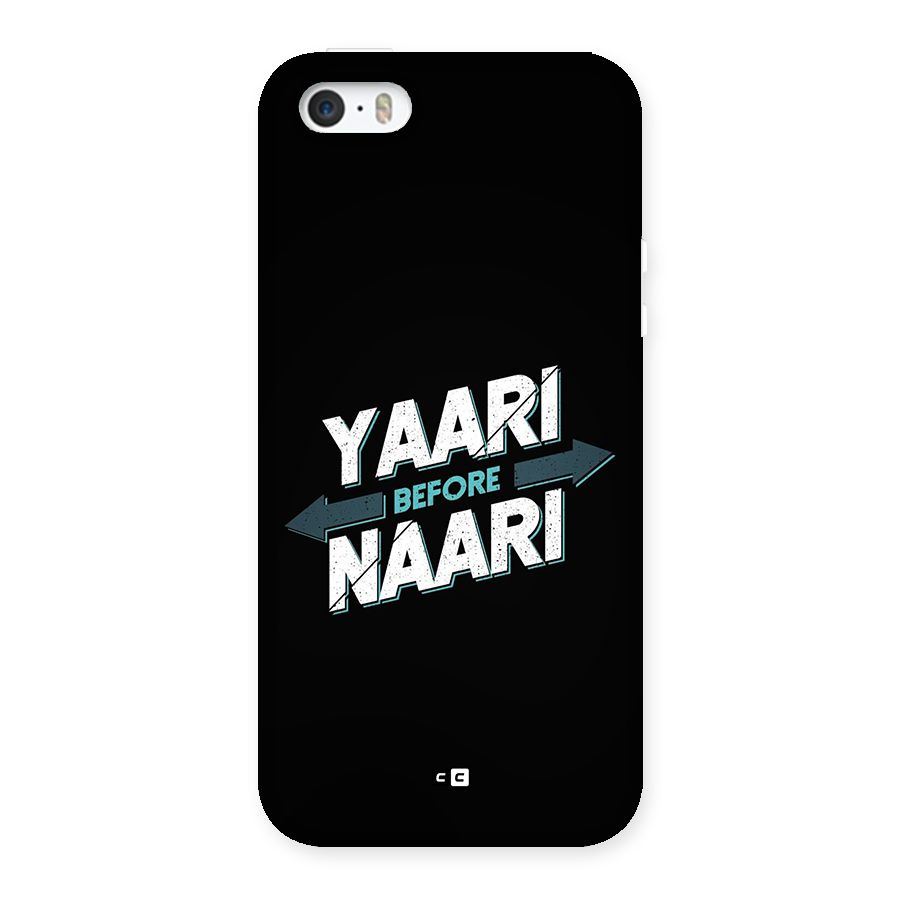 Yaari Naari Back Case for iPhone SE 2016