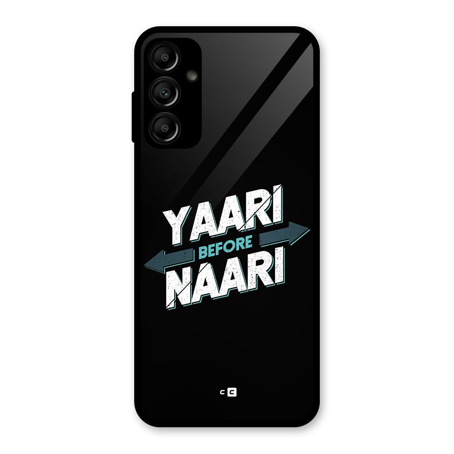 Yaari Naari Glass Back Case for Galaxy A14 5G