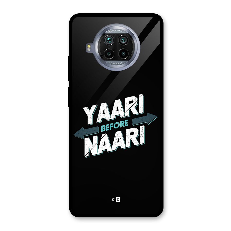 Yaari Naari Glass Back Case for Mi 10i