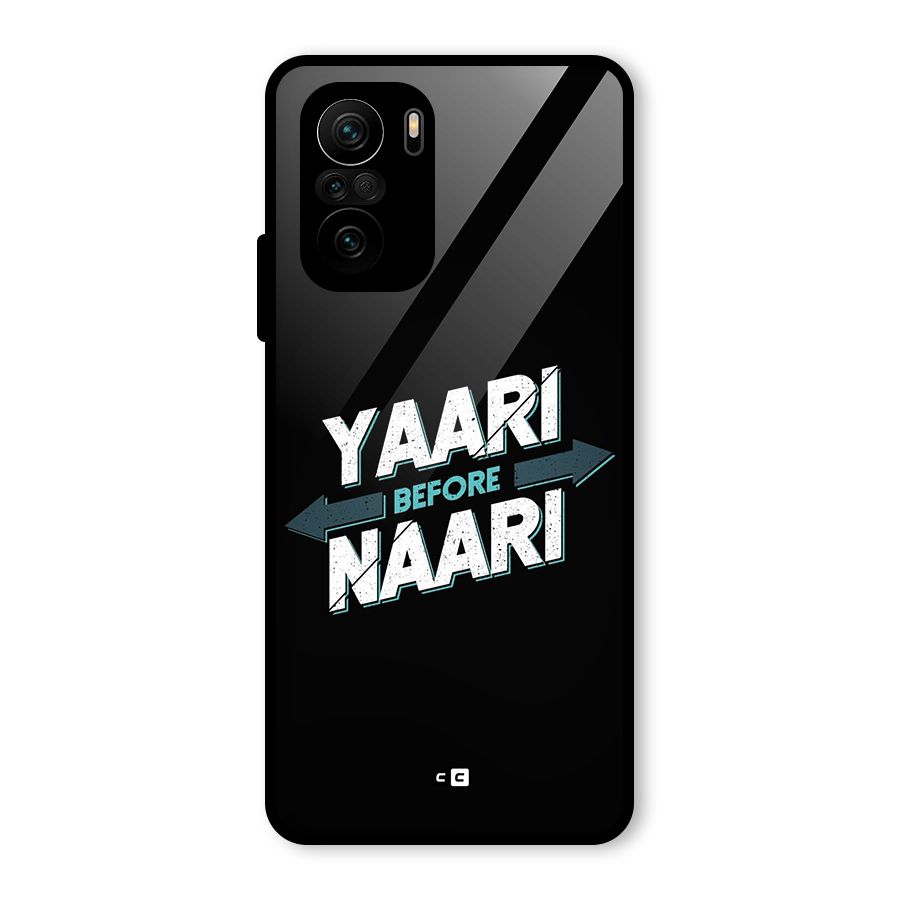 Yaari Naari Glass Back Case for Mi 11X Pro