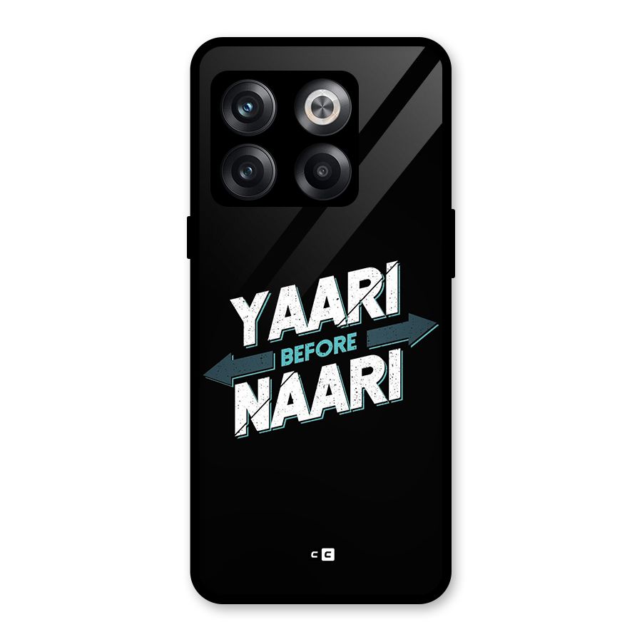 Yaari Naari Glass Back Case for OnePlus 10T