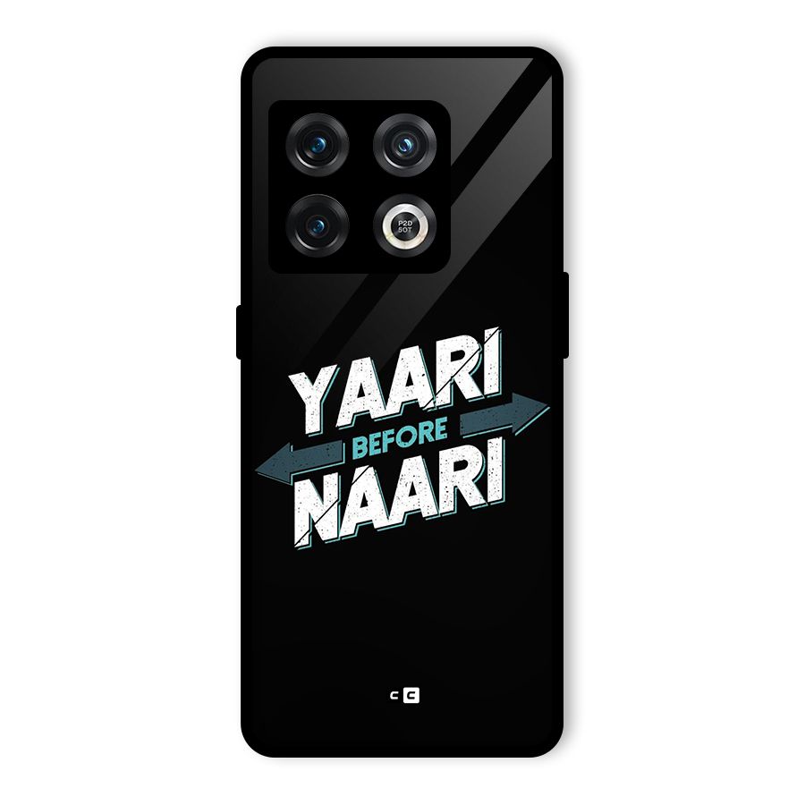 Yaari Naari Glass Back Case for OnePlus 10 Pro 5G
