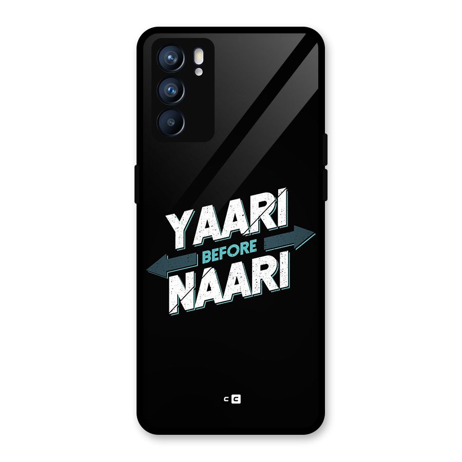 Yaari Naari Glass Back Case for Oppo Reno6 5G