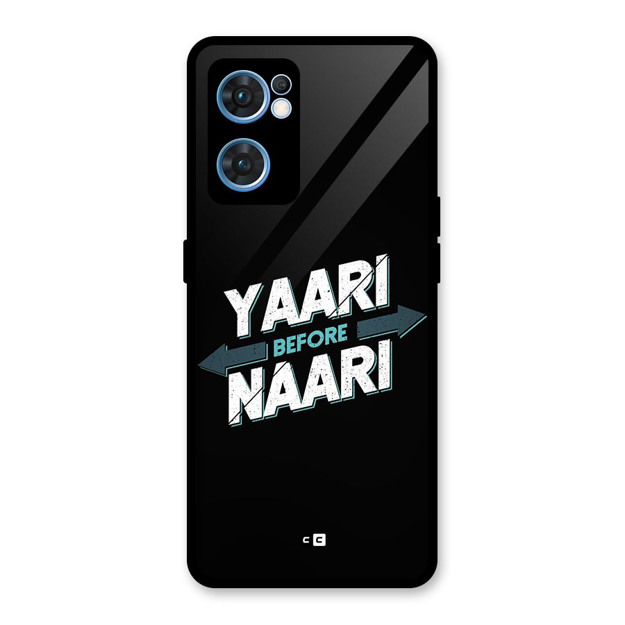Yaari Naari Glass Back Case for Oppo Reno7 5G