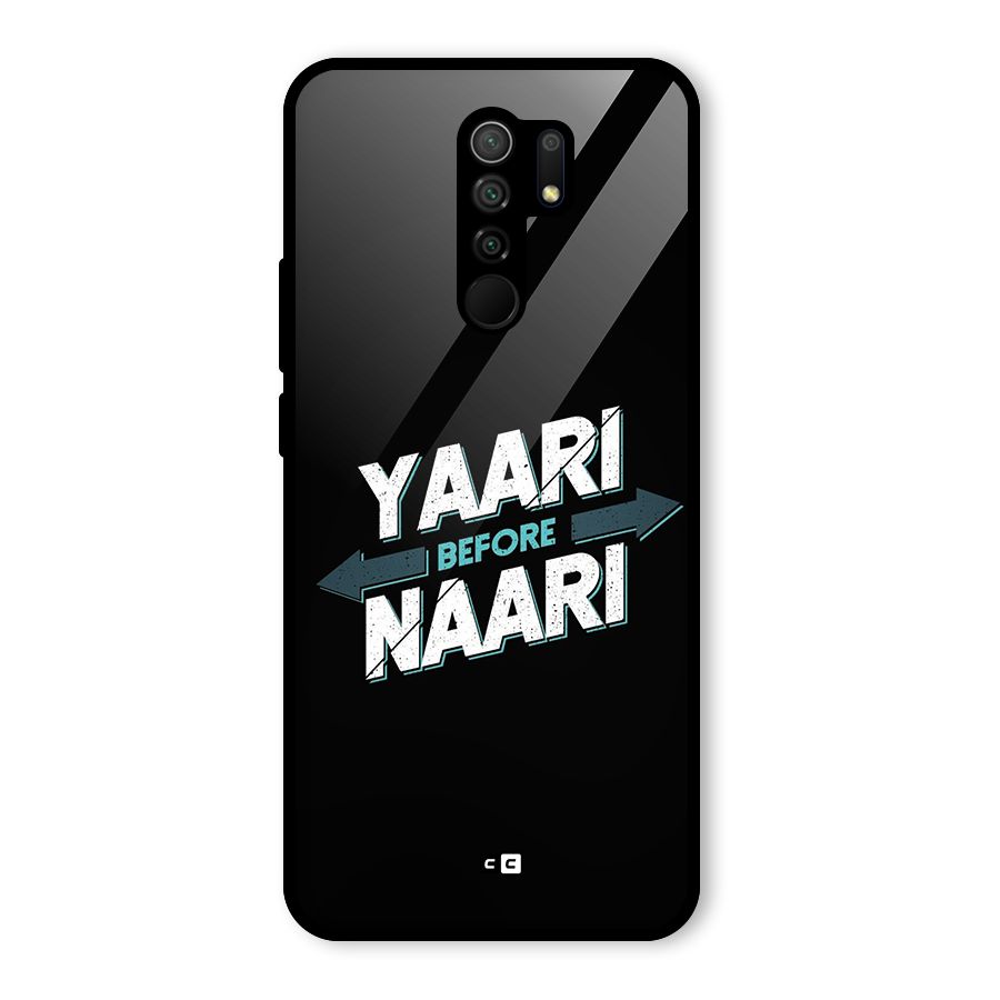 Yaari Naari Glass Back Case for Poco M2